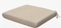 Basics by Wayfair&trade; Meridian Outdoor Square Dining Seat Cushion, 20" x 20" New In Box $79