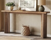 Tribesigns 70.9-Inch Solid Wood Console Table Extra Long Sofa Table Wooden Entryway Table New in Box $499
