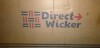 Direct Wicker 70.8-in W 50000 Maximum BTUs Wicker Rectangle Portable Liquid propane Fire pit table New in box $1099 - 2