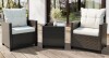 Lark Manor Arlayne 2-Person Outdoor Patio Seating Group with Cushions New in Box $599