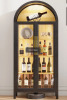 Winston Porter 68" Tall Arched Storage Display Cabinet New in Box $599