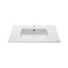 Swiss Madison Voltaire 31 in. Vanity Top in Glossy White with 1-Basin SM-VT328 New in Box $399