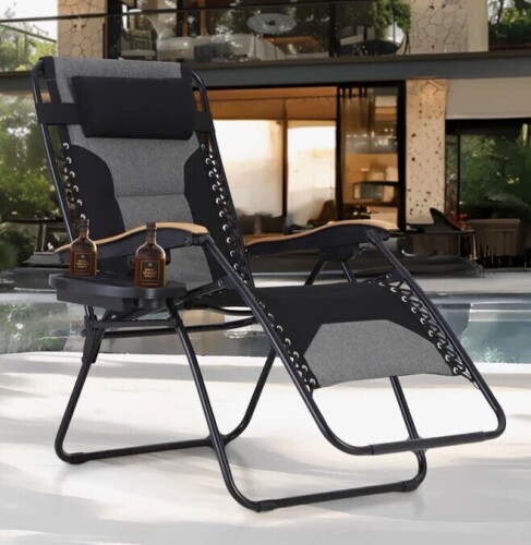 Arlmont & Co Syril Reclining Zero Gravity Chair with Cushion New in Box $299