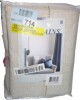 Foundry Select Linen Blend Striped Grommet Semi Sheer Curtain Panel For Living Room (Set of 2), 52" x 96" New $199 - 2