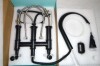KPAIDA Bridge Pull Down Kitchen Faucet, 3 Hole 8 Inch Kitchen Sink Faucet QSYZSLTBK New In Box $399 - 2