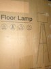 George Oliver Jodanna 63" Dimmable Tripod Floor Lamp with Remote, Included LED Bulb New Shelf Pull $299 - 2
