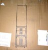 Latitude Run&reg; 2-Tier Rolling Laundry Hamper with Hanging Bar and Removable Baskets New In Box $199 - 2