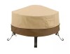 Classic Accessories Veranda 38 in. Dia x 12 in. H Cover for Better Homes and Gardens 35 in. Round Slate Fire Pit New In Box $79