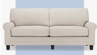 Serta Copenhagen 78" Rolled Arm Sofa, Easy Care Fabric, Soft Pillow Back, Pocket Coil Seat Cushions New in Box $699