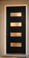 Visco Link 36&rdquo; x 80&rdquo; Black Fiberglass Exterior Door Slab &ndash; Right-Hand Inswing New in Box $999