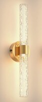 Latitude Run&reg; 21 In. 2-Light Glass Armed Wall Sconce Hardwired Wallchiere Wall Light New In Box $299