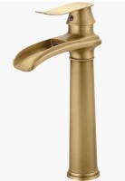 Greenspring VanoFall Waterfall Vessel Gold Single Hole, Single Handle With Drain Assembly New In Box $199