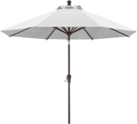 MASTERCANOPY Olefin 5-Year-Non-Fading 9ft Patio Outdoor Table Umbrella New Shelf Pull $299