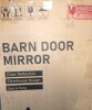 Gracie Oaks Rectangle Modern Solid Wood Farmhouse Accent Mirror, 24" x 36" New In BOx $299 - 2