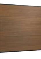 Mondaria 7.6 ft. H x 6 ft. W Brown Composite Horizontal Fence Panel / Mondaria Garden 6 ft. H x 6 ft. W Brown WPC Composite Fence Panels without Posts New In Box Assorted $599