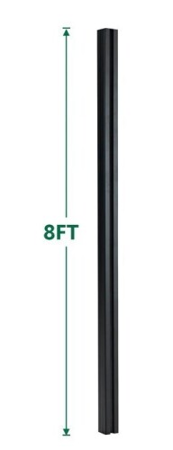 Mondaria 8ft In-Ground Fence Post &ndash; Durable Composite Fence Support for Adjustable Angles New In Box $499
