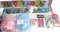 MTC Party Invitations with Envelopes, 6-Count / Birthday Banner / Assorted New Shelf Pull Asst