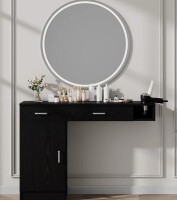 Corrigan Studio&reg; Thame Wall-Mounted Barber Station with Barber Cabinet, Without Mirror $299