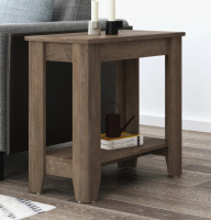 Lark Manor&trade; Weddel Basilico End Table with Storage New In Box $199