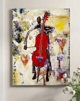 Wade Logan&reg; "In The Groove" by Salvatore Principe Canvas, 30" x 40" New In Box $199
