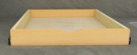 Loon Peak&reg; Daiona Solid Wood Pull-Out Drawer Box &ndash; 21" Deep x 24" W Cabinet Organizer in Multiple Widths Out Tray with Brackets New In Box $299