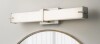 Mercer41 25" Dimmable LED Vanity Light in Brushed Nickel New In Box $199
