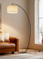 Ebern Designs 68.5" Arched Floor Lamp With Remote Control And Bulb Included New In Box $299