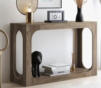 The Twillery Co Northfleet 47" Console Table In Knotty Oak New in Box $399