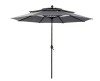 PHI VILLA 10 ft. 3-Tier Patio Market Umbrella AutoTilt and Crank in Gray New In Box $299