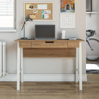 Ameriwood Home Oxford Computer Desk, Walnut, New in Box $299
