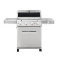 Monument Mesa 415BZ Stainless Steel 4 -Burner Liquid Propane Gas Grill 1 -Side Burner New in Box $699