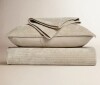 EverGrace 3-Piece Queen Striped Channel Velvet Quilt Set $199