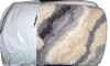Ankah Luxurious Nordic Bathroom Rug, Extra Soft Fluffy Bath Mat, Absorbent, Non-Slip, Easy to Care and Fast Drying, Modern Style Marble Pattern Shower Rug, Home Decor Accessories, 24" x 36", New $79 - 2