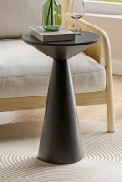 Wade Logan Bozovich Solid Wood End Table New In Box $199