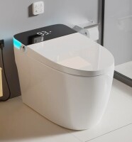 Vipbear Smart Toilet With Heated Seat & Auto Flushing, Night Light, Water-Saving Siphon Dual Flush, Emergency Flush,Smart Toilet Without Auto Open & Close US25072301 New in Box $899