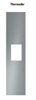 Thermador 18" Flat Stainless Steel Panel for External Dispenser New in box $599