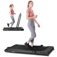 Lichico AD-4000 2-in-1 folding under-desk treadmill and walking pad speeds ranging from 0.5 to 8.7 mph New In Box $399