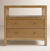 Joss & Main Celine 28" 2-Drawer Nightstand New in Box $1099