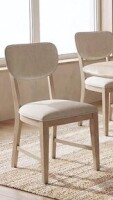 Colamy Solid Wood Upholstered Dining Chair New in Box $299