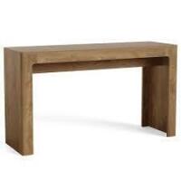 Tribesigns Farmhouse 35.5 in. H Brown Rectangular Wood Bar Table Seats 4, Pub Table New in Box $499