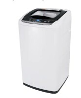 Black+Decker - Small Portable Washer,Portable Washer 0.9 Cu. Ft. with 5 Cycles, Transparent Lid & LED Display - White New in Box $699