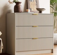 Ebern Designs 3 - Drawer Dresser, 31.5" W New in Box $499