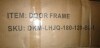 Mondaria Aluminum Privacy Fence Gate, 6ft(H) x 4ft(W) &ndash; Outdoor Privacy Fence Gate with Metal Frame and Knob Kits, Black (Without Post) New In Box $799 - 2