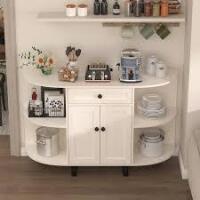Gracie Oaks 51.9" Modern Sideboard Buffet,Storage Cabinet With Drawer New in Box $499