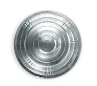 Behrens 10 Gallon Galvanized Steel Trash Can Replacement Infinity Lid New