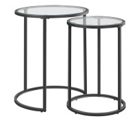 Yaheetech Nesting Side Tables New Shelf Pull $199