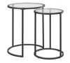 Yaheetech Nesting Side Tables New Shelf Pull $199