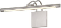 Westinghouse Lighting 7501500 17 Inch, 15 Watt Hardwire Adjustable Dimmable LED Picture Light, Brushed Nickel Finish, 3000K New In Box $199