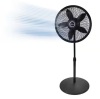 Lasko Cyclone 18 in. 3 Speed Oscillating Pedestal Fan for Home in Black with Adjustable Height, Tilt Back Head, Easy Assembly On Working $79