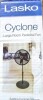 Lasko Cyclone 18 in. 3 Speed Oscillating Pedestal Fan for Home in Black with Adjustable Height, Tilt Back Head, Easy Assembly On Working $79 - 2